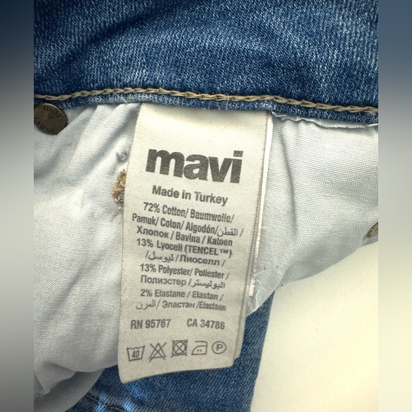 Mavi Women’s Kathleen High Rise Slim Boyfriend Jeans Size- 32 x 32 - Picture 9 of 13